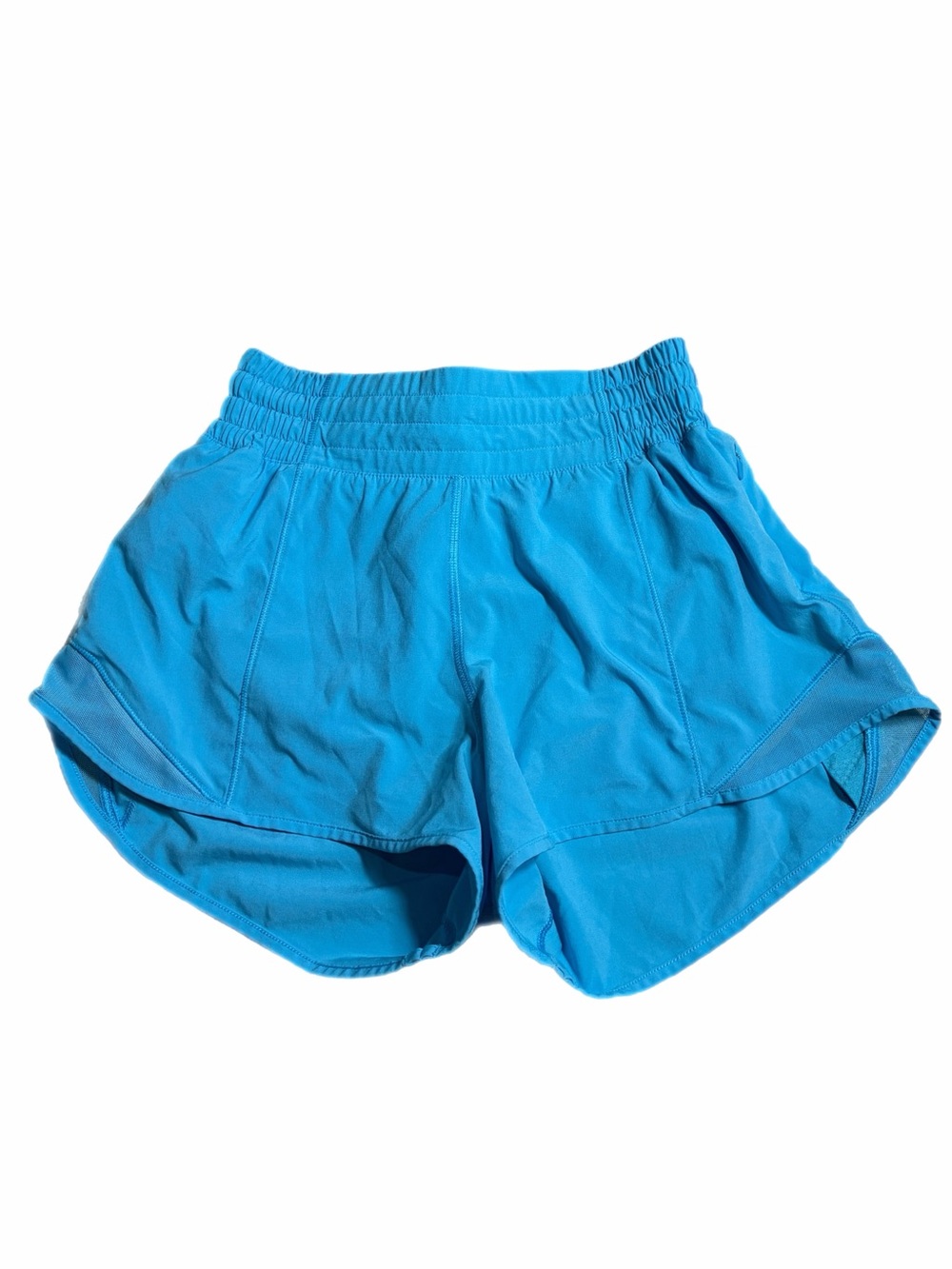 NWOT Lululemon Hotty Hot High-Rise Lined Short 2.5" (Kayak Blue Light) Size 2